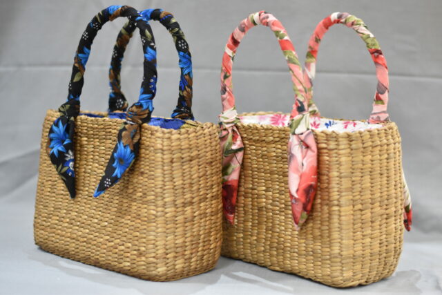 Re-introducing Mekong Quilts' water hyacinth bags